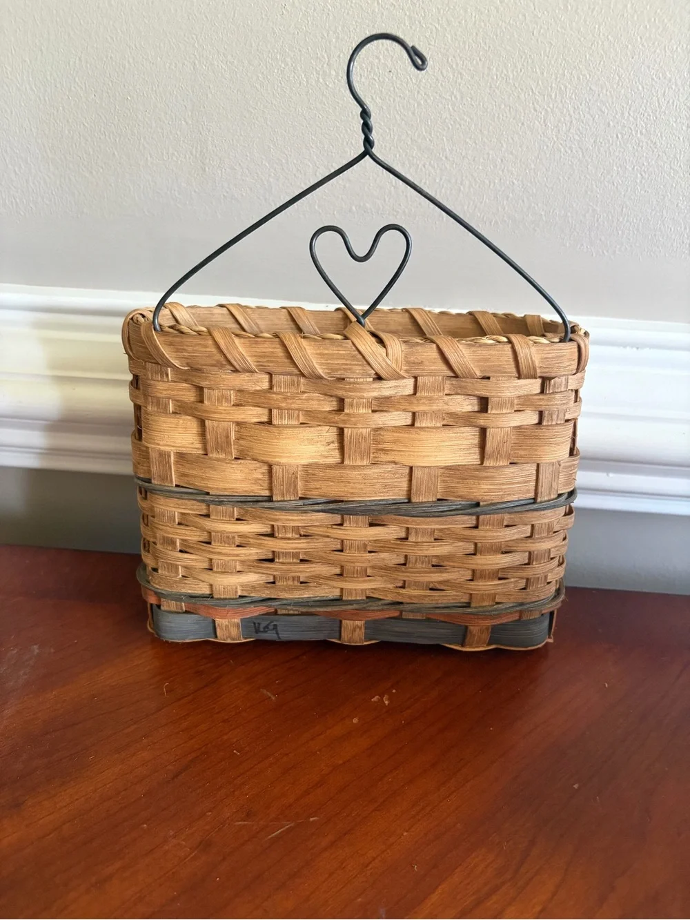 Vintage Farmhouse wall basket